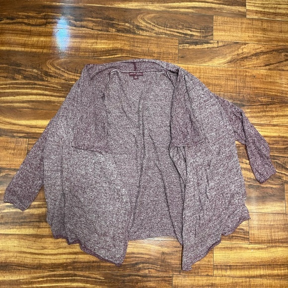 Barefoot Dreams CozyChic Lite Island Wrap - Heathered Rosewood/Vintage Rose - Picture 5 of 8